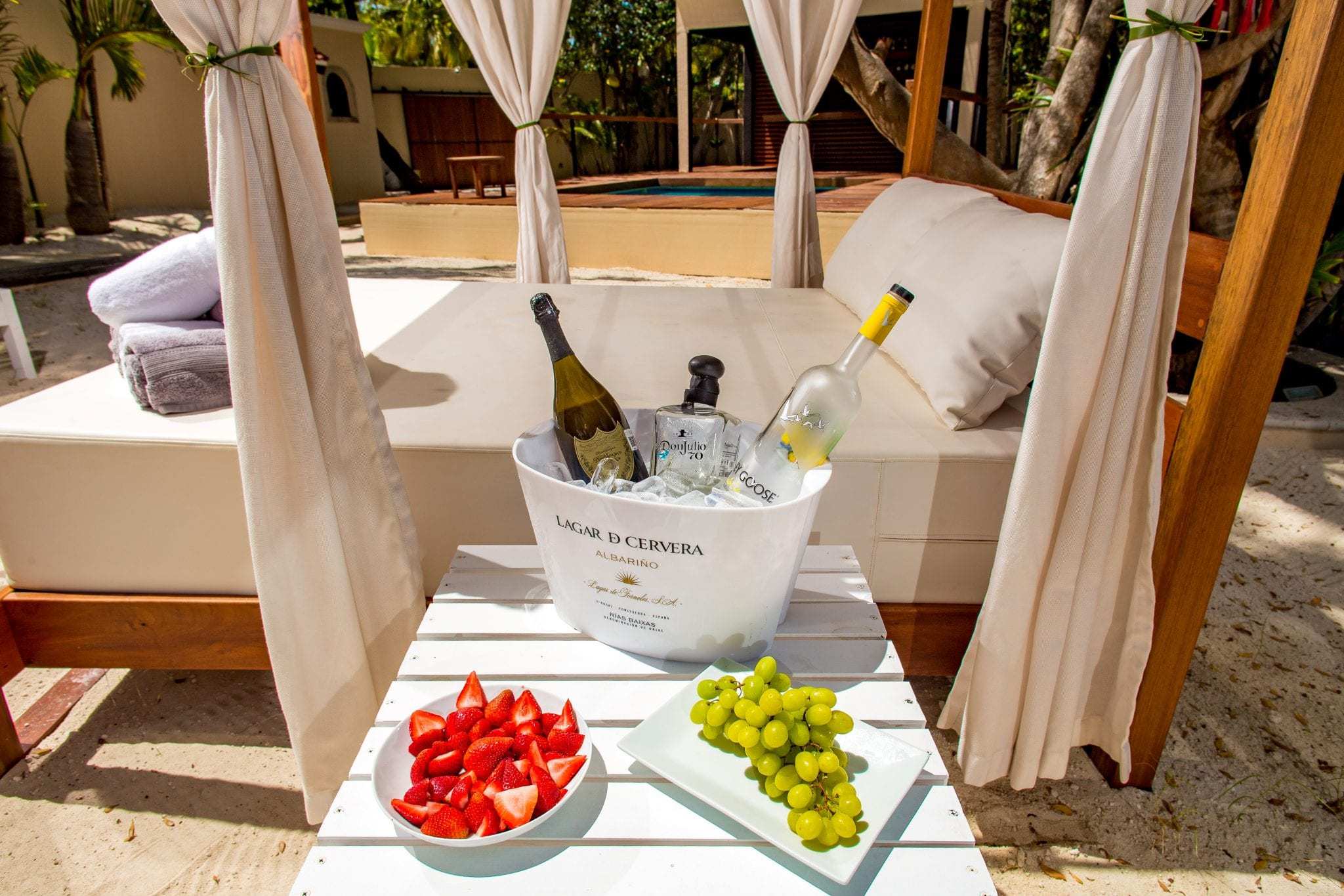 7 BR Mexican Mansion - Exterior - Cabana