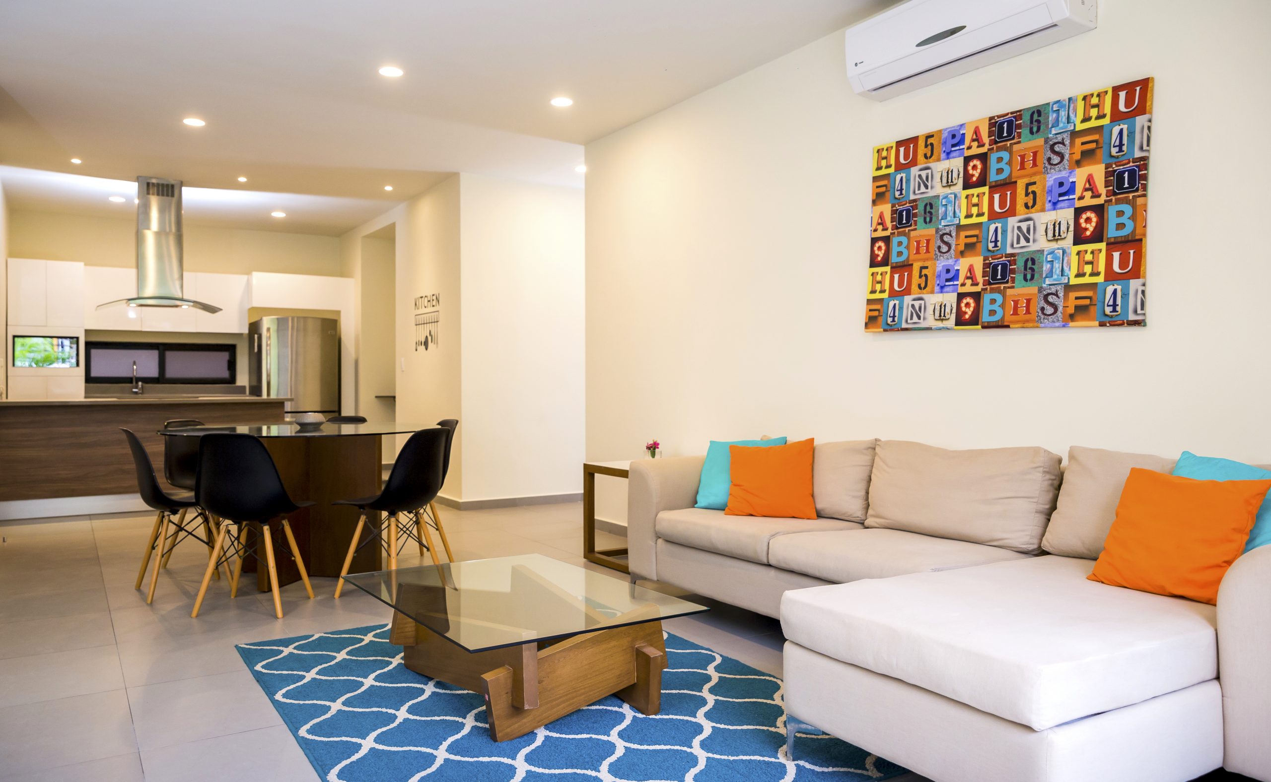 2 BR Lunada Condo — L-207 - Interior - Dining + Living