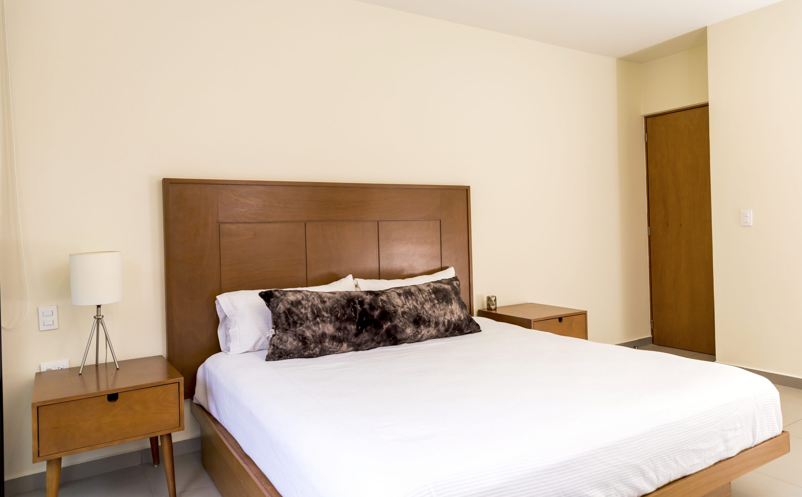 2 BR Lunada Condo — L-207 - Bedroom 1 - King Bed + Balcony + TV