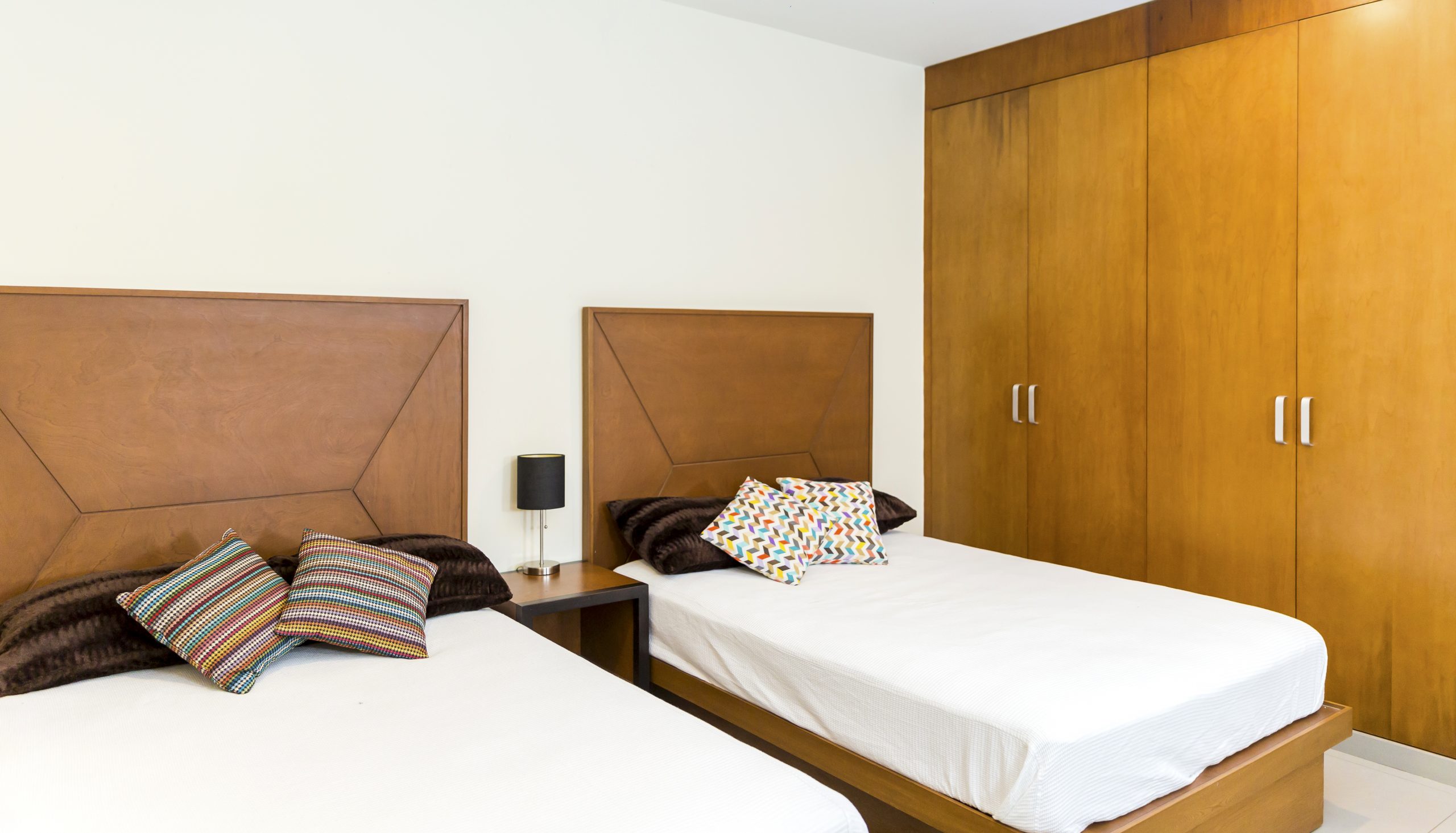 2 BR Lunada Condo — L-207 - Bedroom 2 - 2 Double Beds + TV