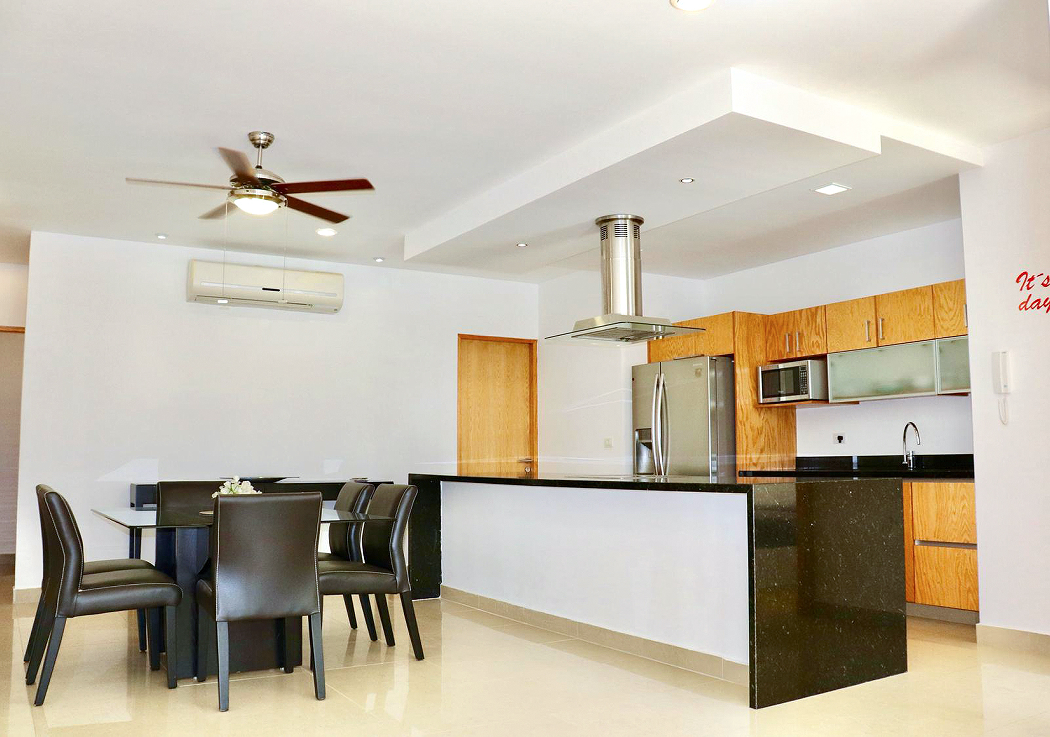 2 BR Studio One Condo — S1-202 - Interior - Kitchen + Dining Room