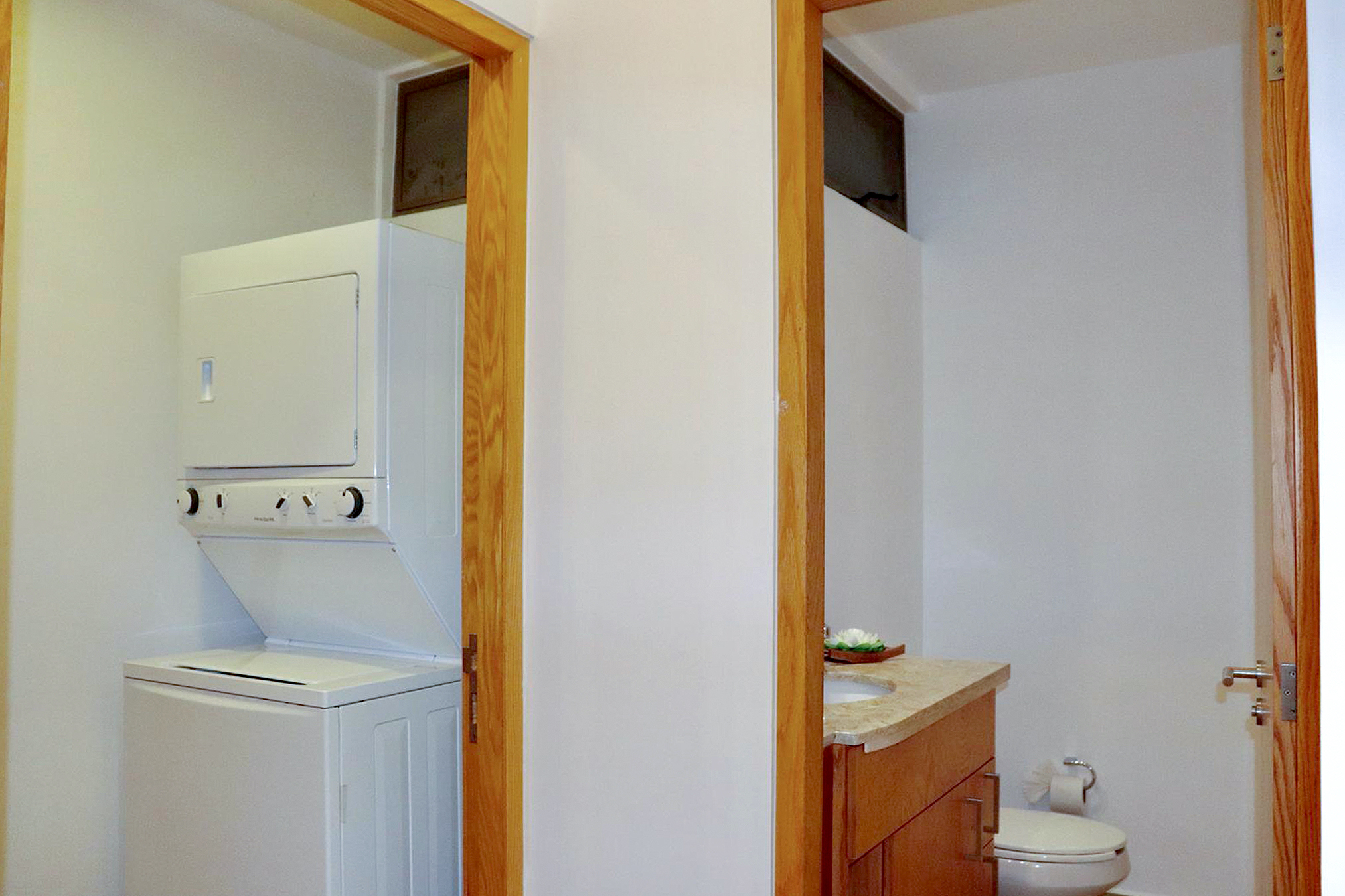 2 BR Studio One Condo — S1-202 - Half Bath + Laundry Room