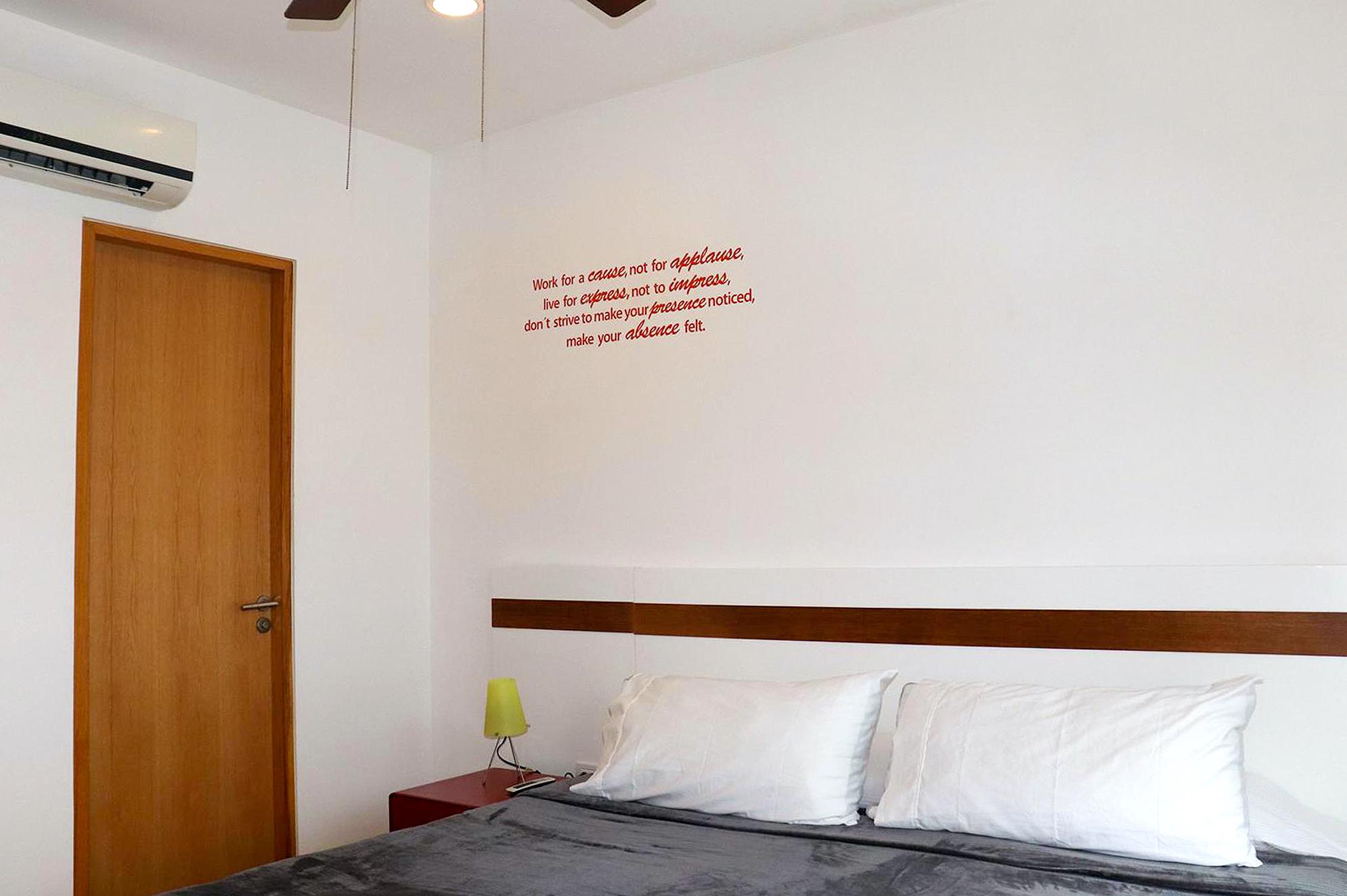 2 BR Studio One Condo — S1-202 - Bedroom 1 - King Bed + TV + Balcony