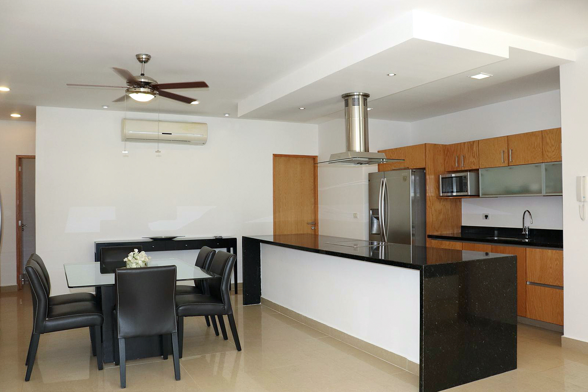 2 BR Studio One Condo — S1-202 - Interior - Kitchen + Dining Room