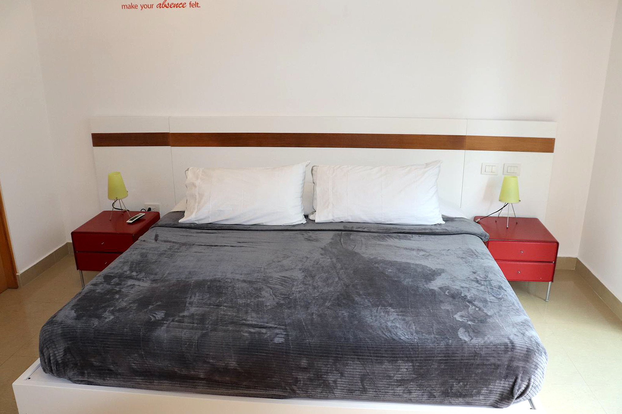 2 BR Studio One Condo — S1-202 - Bedroom 1 - King Bed + TV + Balcony